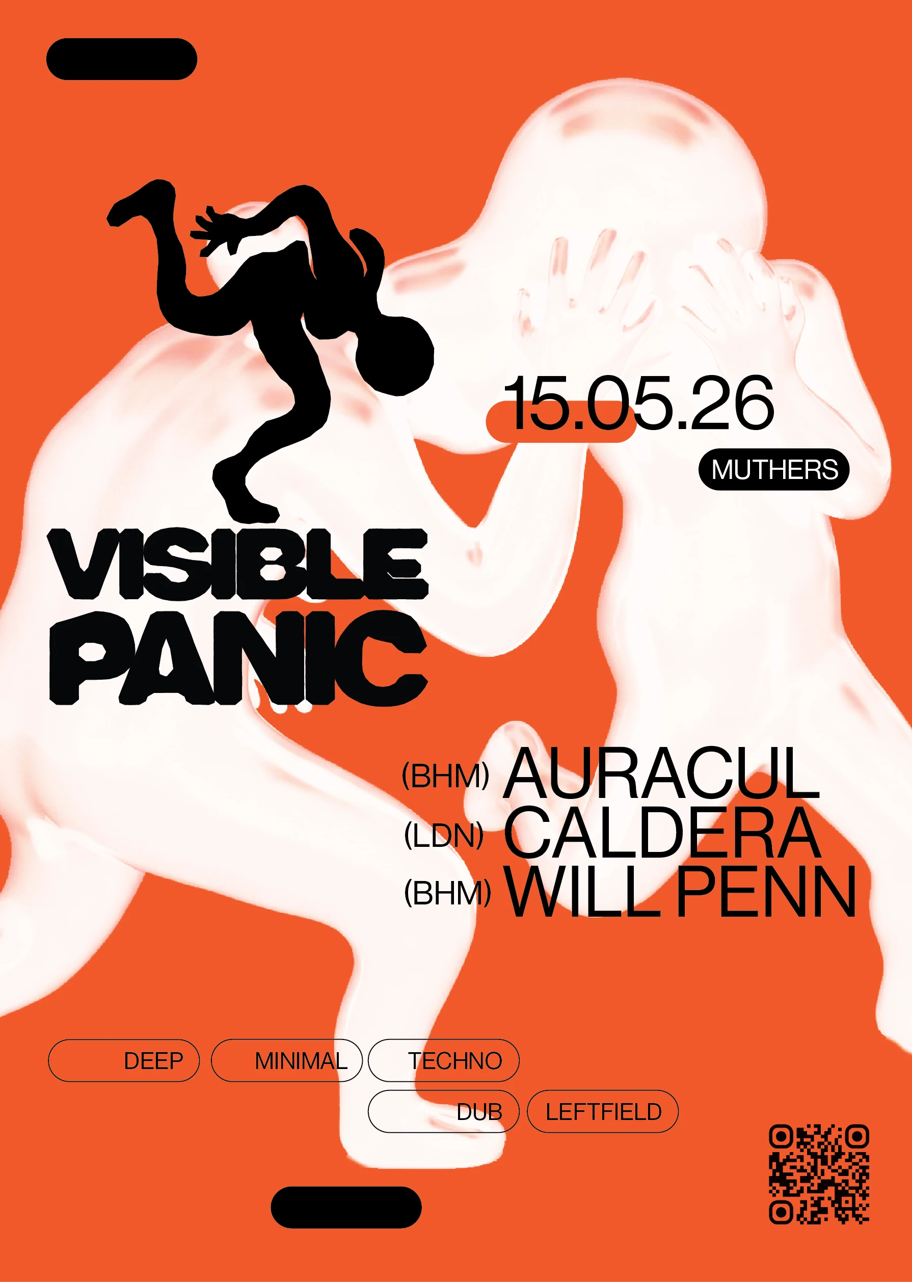 Visible Panic 2nd Party Poster
